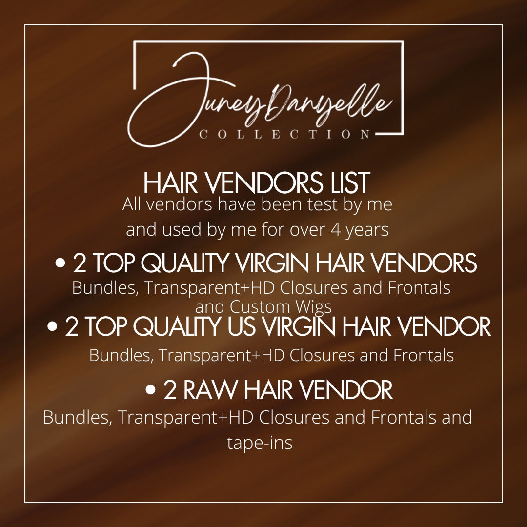 Luxury Hair Vendor List