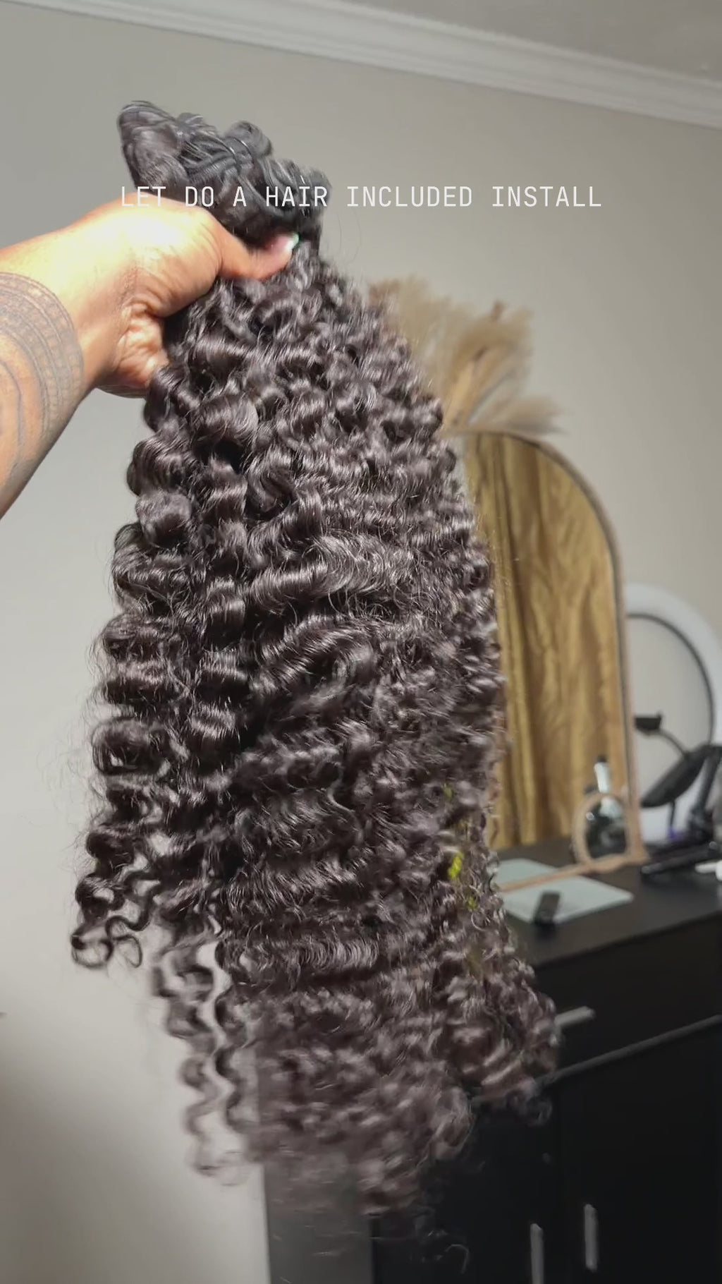 Raw Burmese Curl