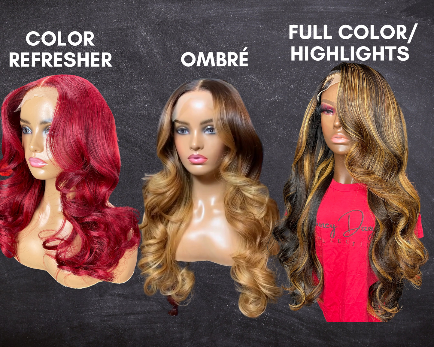 Wig Coloring Services
